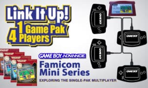GBA Single Pak link Famicom Mini Series