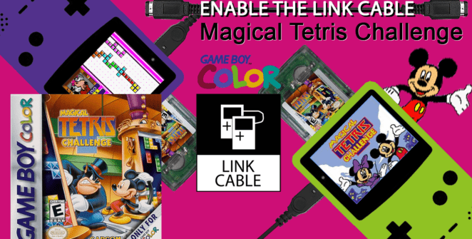 Enable the Link Cable Magical Tetris Challenge