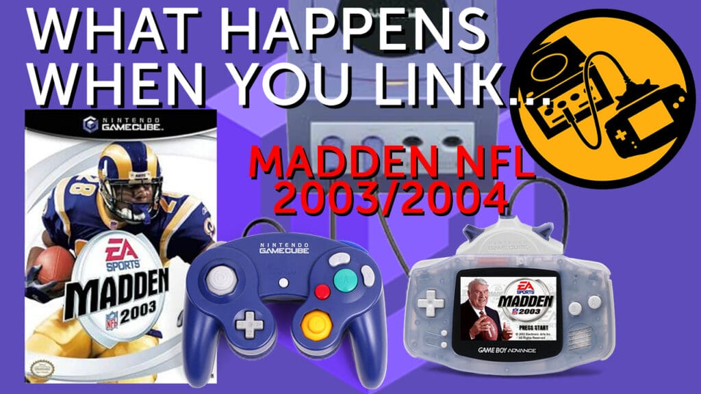 GC to GBA Madden 03 04 GC to GBA Madden 03 04
