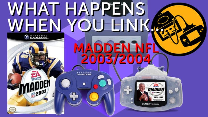 GC to GBA Madden 03 04