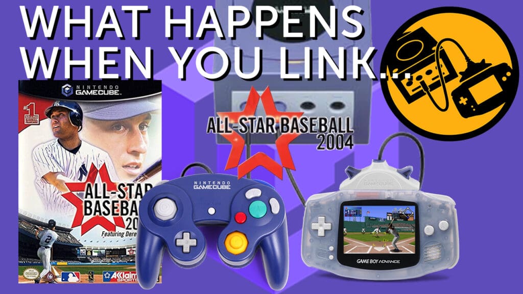 GC to GBA All Star Baseball 2004