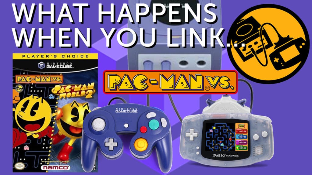 GC to GBA PacMan Vs