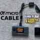 Gameboy Micro Link cable banner
