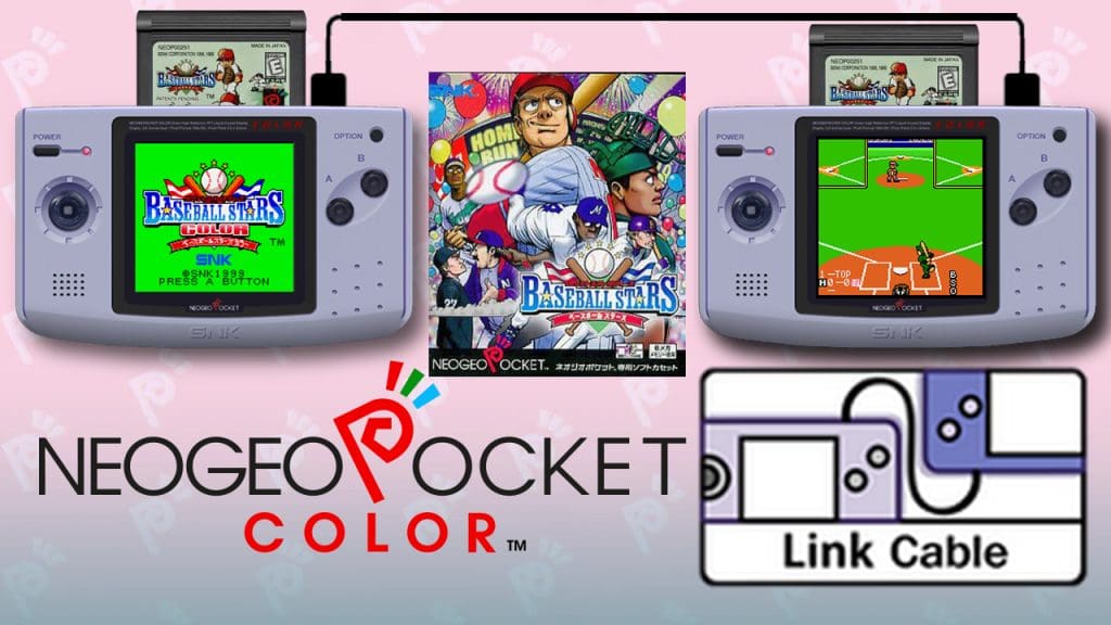 NGPC 2p Link Baseball Stars Color