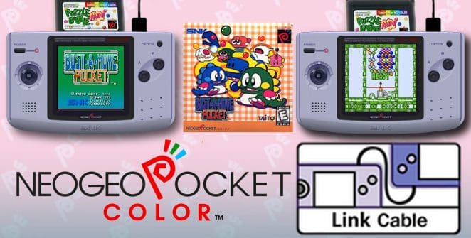 NGPC 2p Link Bust A Move Pocket_Puzzle Bobble Mini