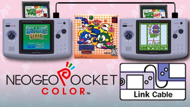 NGPC 2p Link Bust A Move Pocket_Puzzle Bobble Mini