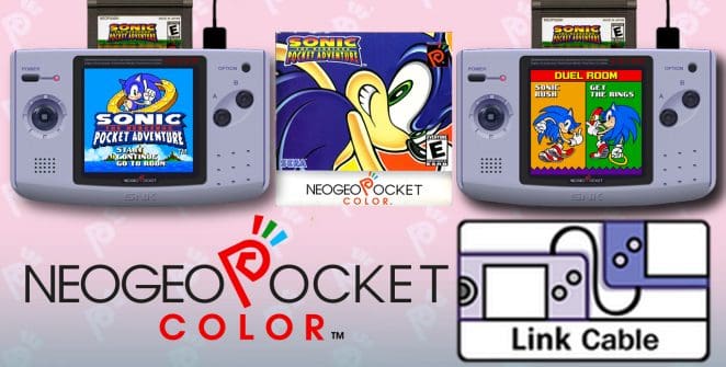 NGPC 2p Link Sonic Pocket Adventure