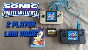 Sonic Pocket Adventure 2p link mode banner
