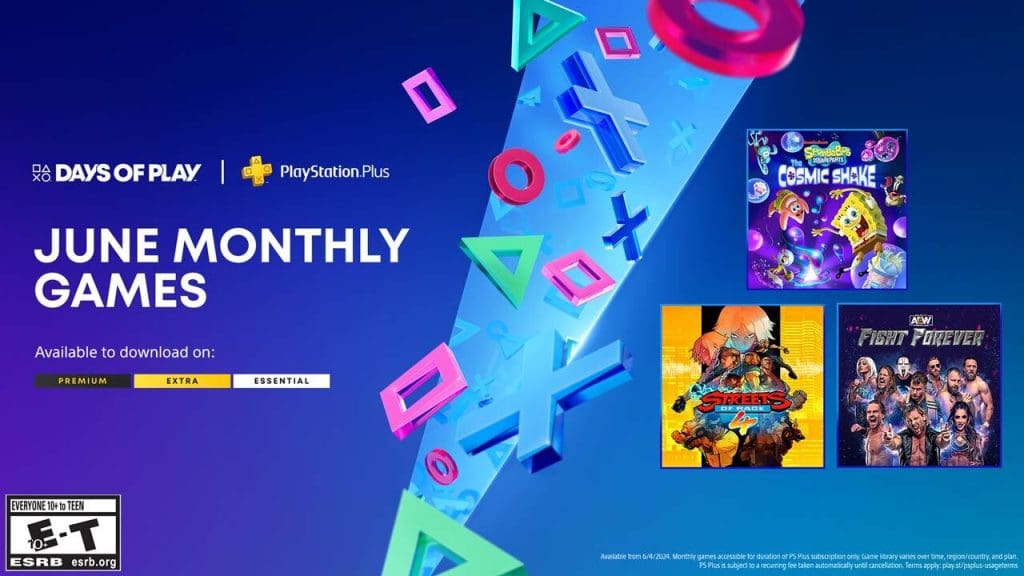 PS+ June 2024