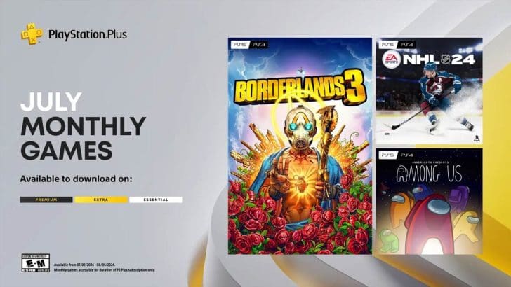 PS+ July 2024