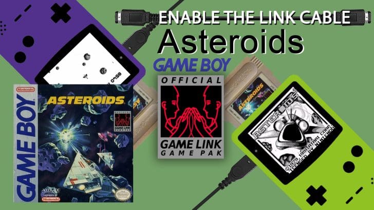 Enable the Link Cable - Asteroids GB