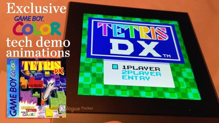 Tetris DX tech demo banner