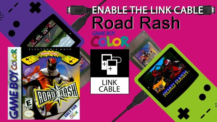Road Rash GBC 2p link banner