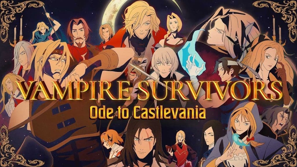 vampire survivors castlevania DLC vampire survivors castlevania DLC