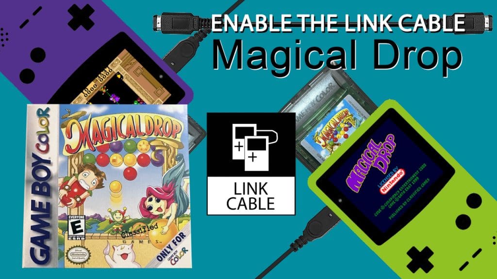 Enable The Link Cable Magical Drop Magical Drop
