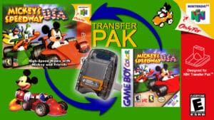 Transfer Pak Mickeys Speedway USA