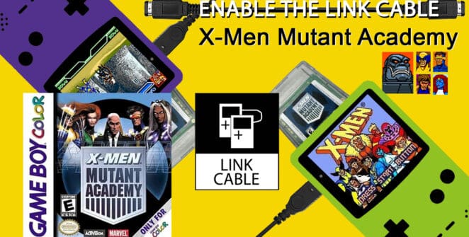 Xmen Mutant Academy Enable The Link Cable banner