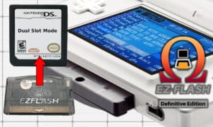 DS Slot-2 GBA EZ Flash Omega NOR banner