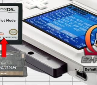 DS Slot-2 GBA EZ Flash Omega NOR banner