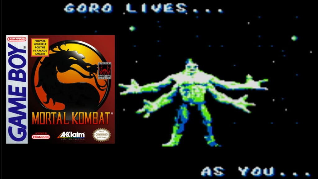Mortal Kombat 1 Gameboy Goro Banner