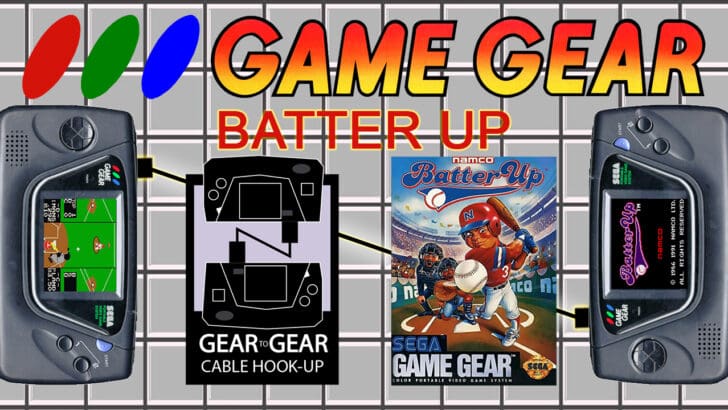 Batter Up Game Gear Link Banner
