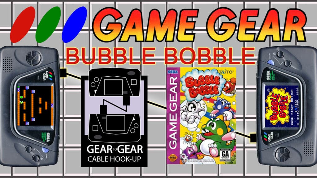 Bubble Bobble Game Gear Link Banner