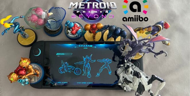 Metroid Prime 4 amiibo scan banner