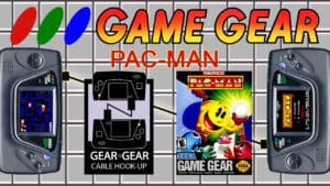Pac Man Game Gear Link Banner Pac-Man Game Gear Link Banner