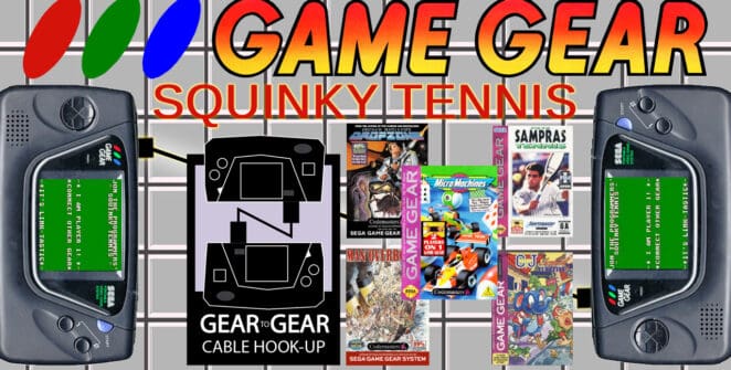 Squinky Tennis Game Gear Link Banner