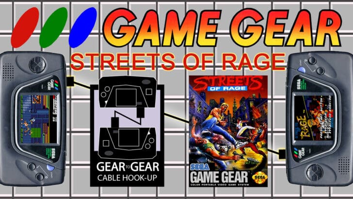 Streets of Rage 1 Game Gear Link Banner