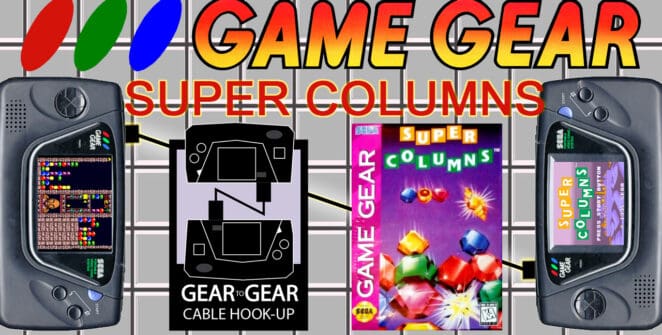 Super Columns Game Gear Link Banner