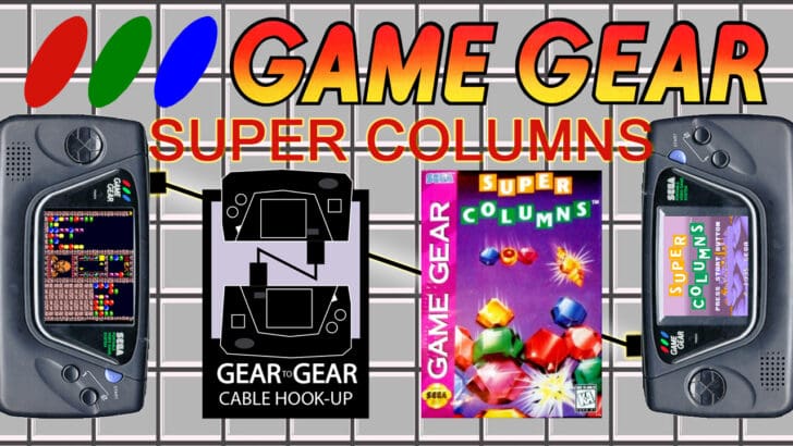 Super Columns Game Gear Link Banner