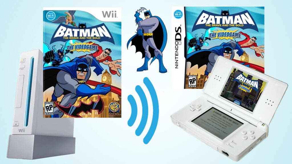 Wii-to-DS Batman Brave and Bold