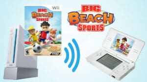 Wii-to-DS Big Beach Sports