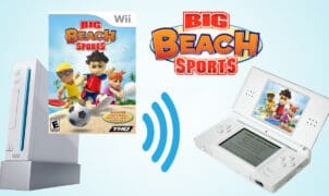 Wii-to-DS Big Beach Sports