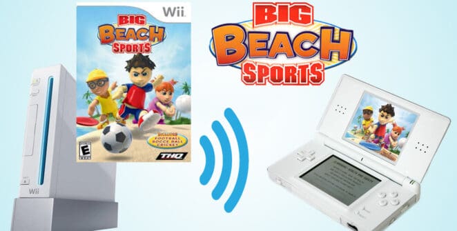 Wii-to-DS Big Beach Sports