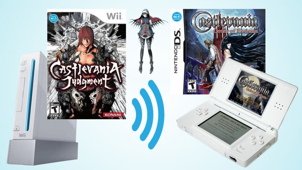 Wii to DS Castlevania Wii-to-DS Castlevania
