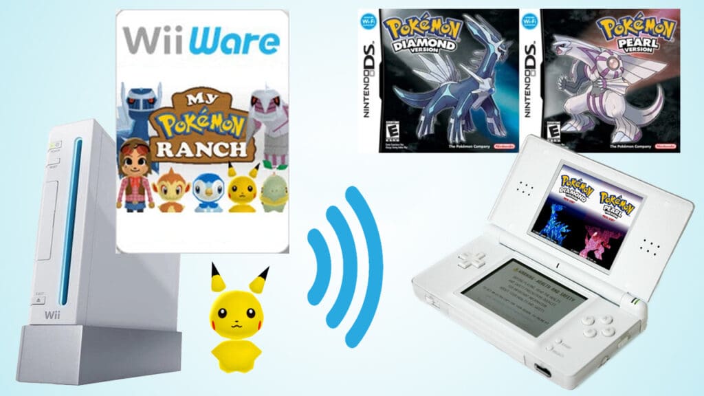 Wii-to-DS My Pokemon Ranch