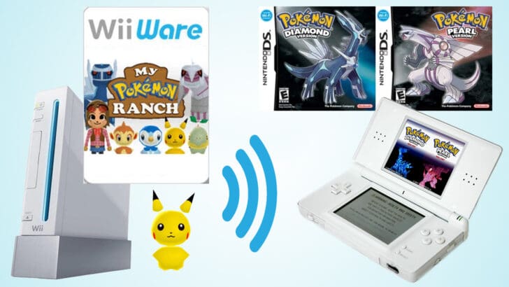 Wii-to-DS My Pokemon Ranch