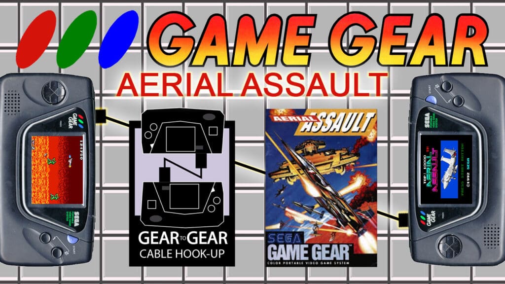 Aerial Assault Game Gear Link Banner