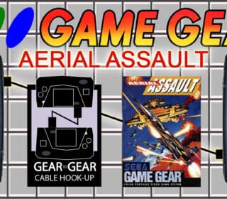 Aerial Assault Game Gear Link Banner
