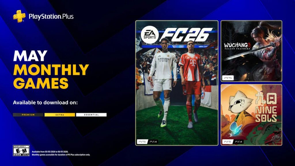 May 2026 PS+