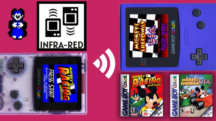 Mickey Racing GBC IR Banner