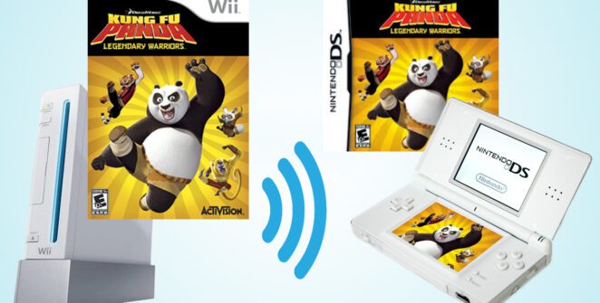 Wii-to-DS Kung Fu Panda