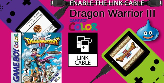 Enable Link Cable - Dragon Warrior III