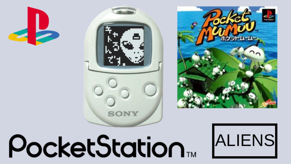 PocketStation Pocket MuuMuu Aliens banner PocketStation Pocket MuuMuu Aliens banner