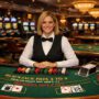 Blackjack table