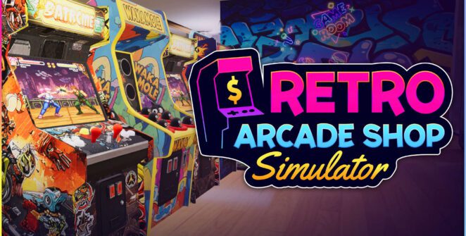Retro Arcade Shop Simulator