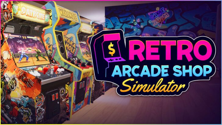 Retro Arcade Shop Simulator
