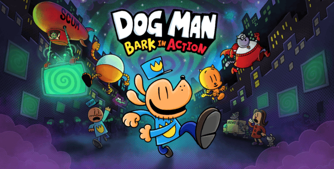 Dog Man Bark in Action